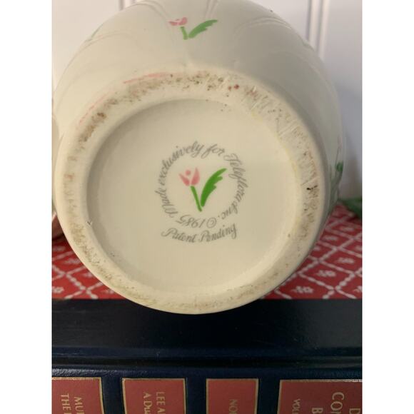 Tumble Up 1985 Vintage Telefora Floral Bedside Water Carafe & Tumbler Set (2pc) - Picture 10 of 10